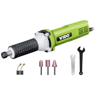 Vido Factory Price Power 550W Mini 6mm 1/2 Inch Accessories Die Grinder Machine