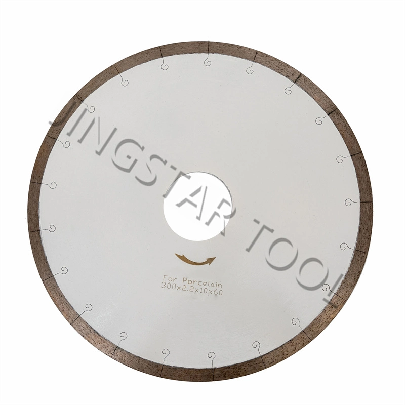 D125 Diamond Tools Hot Pressed Diamond Saw Blades of Sintered Segmented Shape for Granite Processing