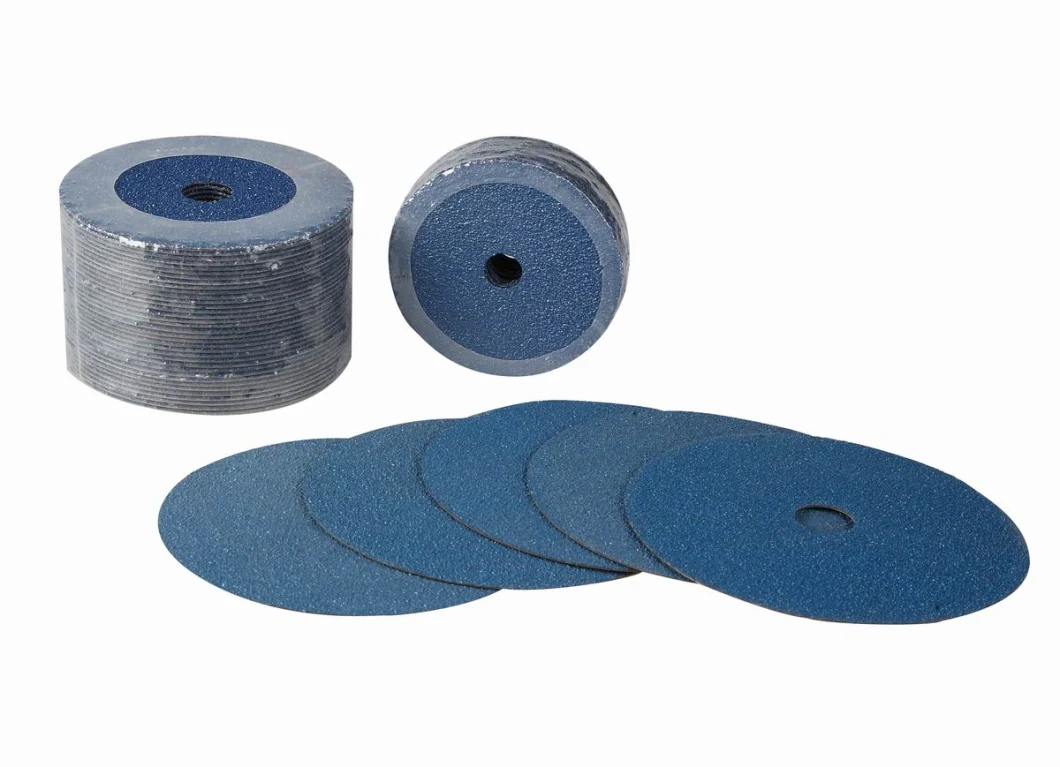 Vulcanized Grinding Sanding Fiber Disc with Ceramic Abrasive, Zirconia Fused Alumina, Aluminum Oxide, Silicon Carbide