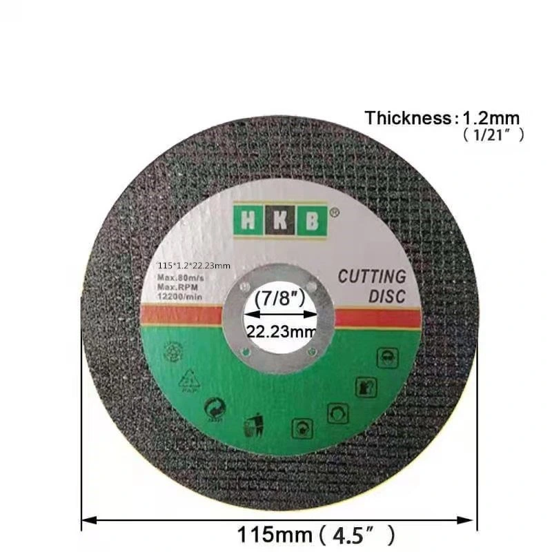 Metal Cutting Disk 4 Inch Stainless Steel 1.2mm Tile Resin China Cutting Disc