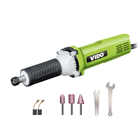 Vido 3-Shape Grinder Bits 550W Die Grinder Electric 3mm 1/2 Inch 6mm for Rust Removal